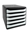 BIG-BOX PLUS Glossy noir/blanc glossy
