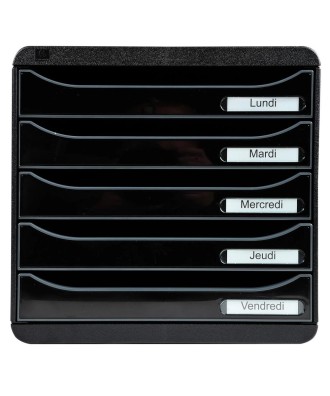 BIG-BOX PLUS Glossy noir/noir glossy