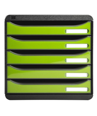 BIG-BOX PLUS noir/vert anis glossy