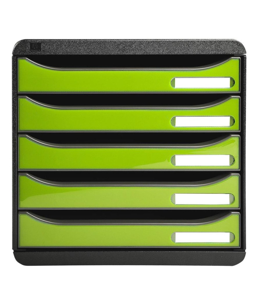 BIG-BOX PLUS noir/vert anis glossy