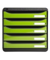 BIG-BOX PLUS noir/vert anis glossy