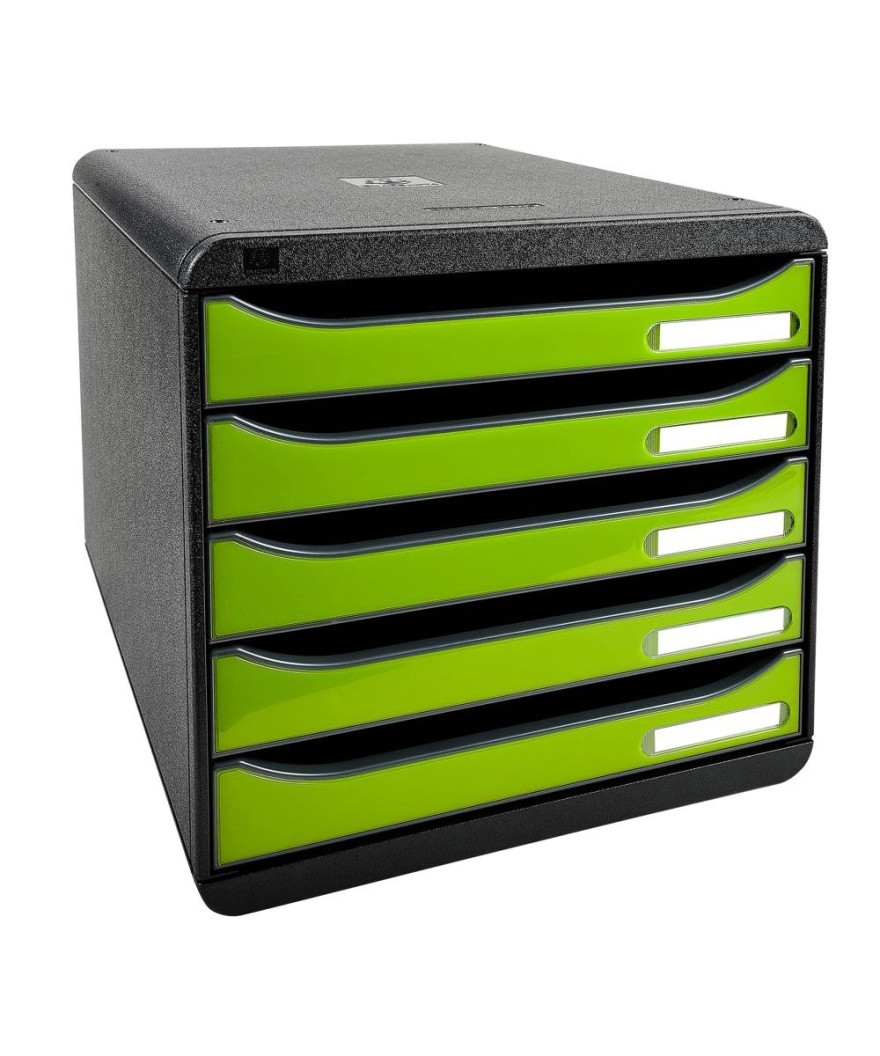 BIG-BOX PLUS noir/vert anis glossy