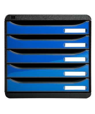 BIG-BOX PLUS noir/bleu glace glossy