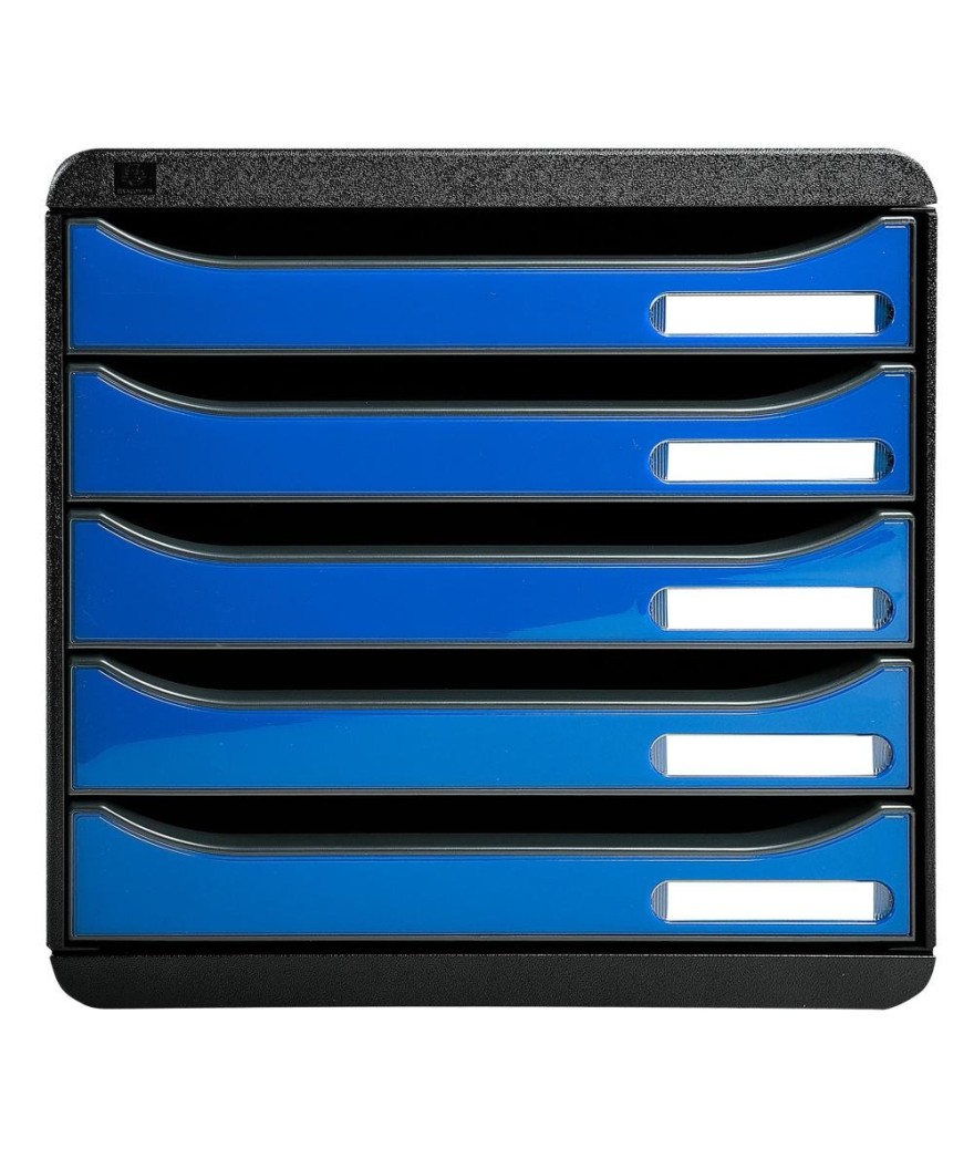 BIG-BOX PLUS noir/bleu glace glossy