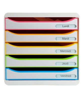BIG BOX PLUS Iderama blanc/arlequin/blan