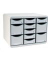 Store Box Multi Office Gris Lumière