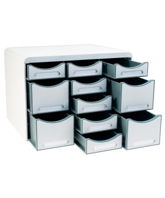 Store Box Multi Office Gris Lumière